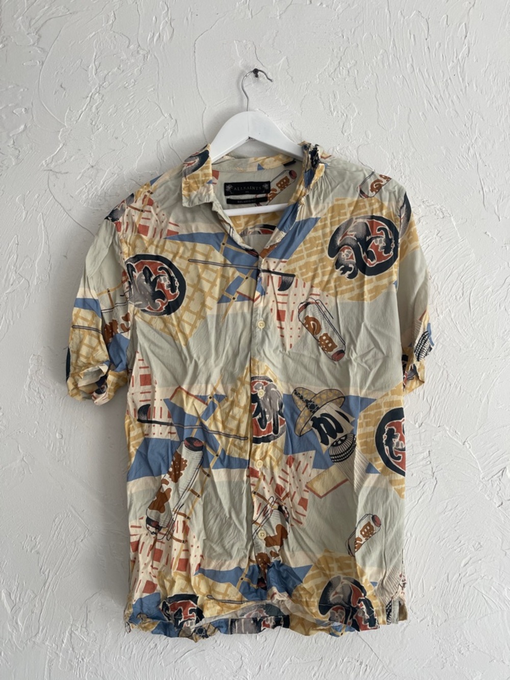 AllSaints Scroll Shirt
